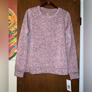 NWT Women's Gaiam Hudson Animal Print Pullover - Size XS